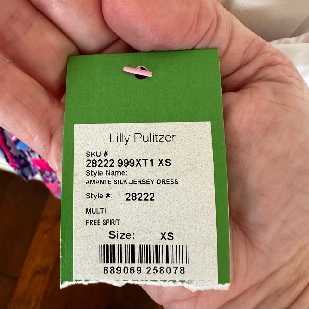 Lilly Pulitzer Amante Women’s Pink Neon One Shoulder Cocktail Coastal Beach‎ NWT - Picture 8 of 13